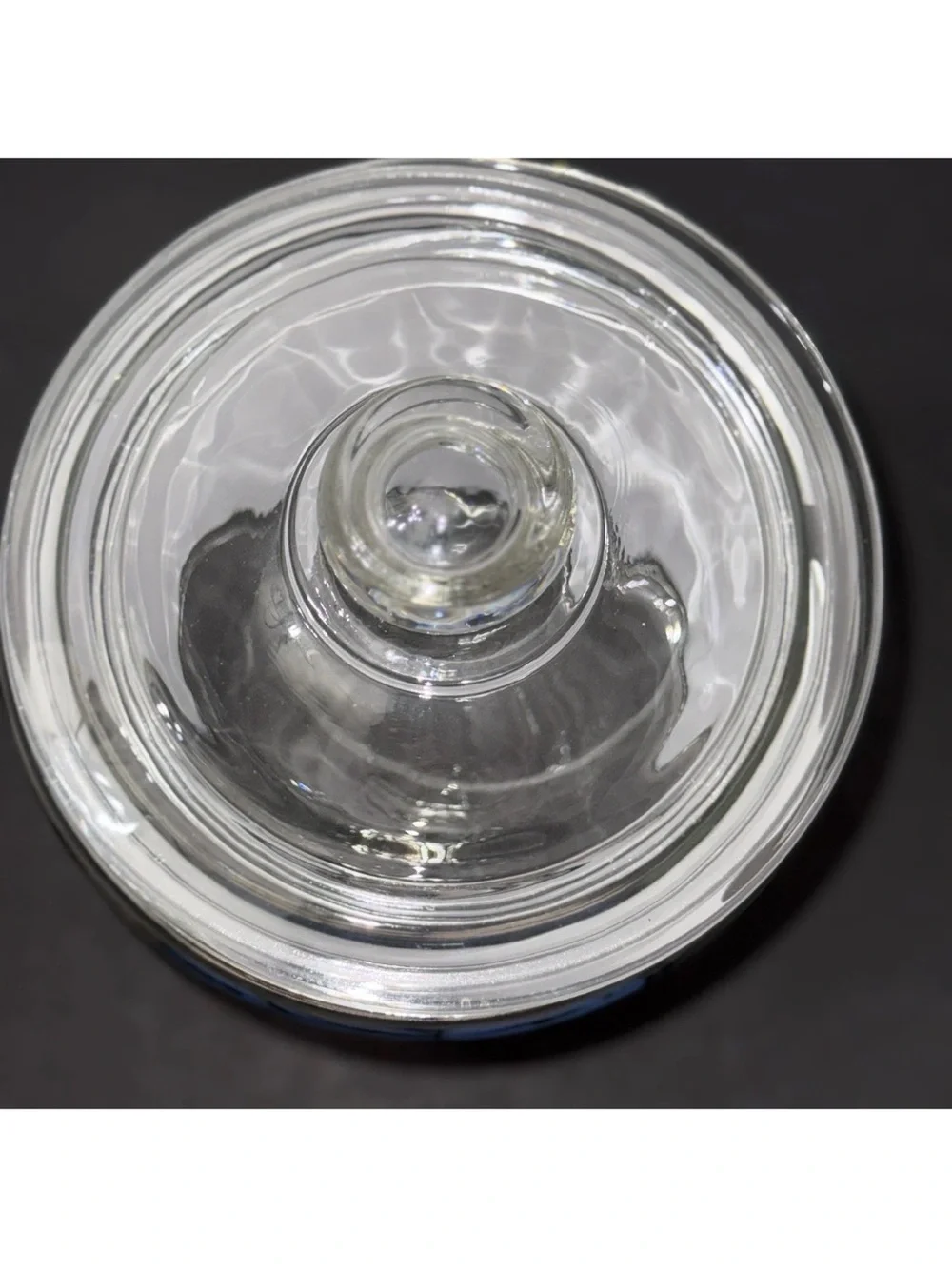 Cookie Monster Jar Glass Large Great Cookie Thief VTG Sesame Street Muppets